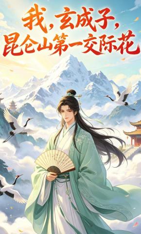 短剧《我，玄成子，昆仑山第一交际花》海报