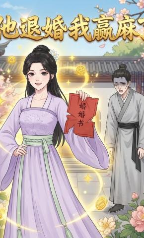 短剧《他退婚我赢麻了》海报