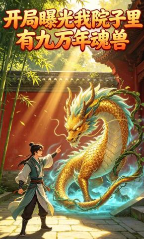 短剧《开局曝光我院子里有九万年魂兽》海报