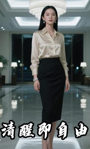 短剧《清醒即自由》海报