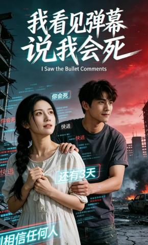 短剧《我看见弹幕说我会死》海报