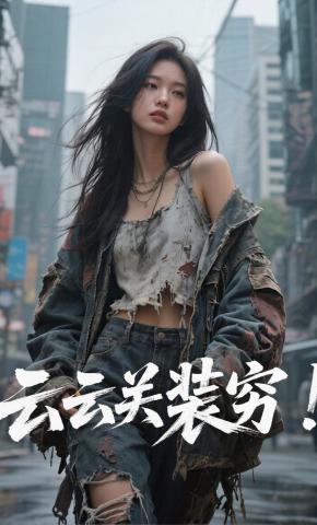 短剧《云云关装穷》海报