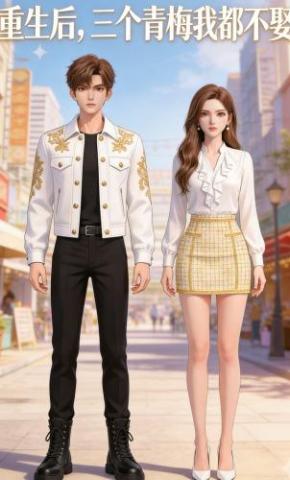 短剧《重生后，三个青梅我都不娶》海报