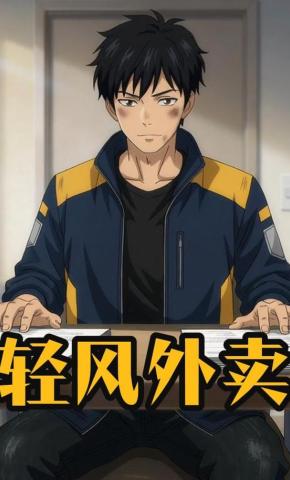 短剧《轻风外卖》海报