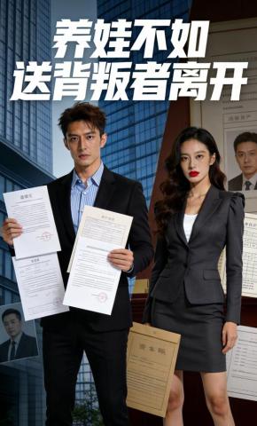 短剧《养娃不如送背叛者离开》海报