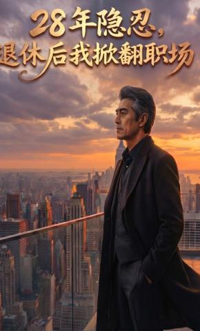 短剧《28年隐忍，退休后我掀翻职场》海报
