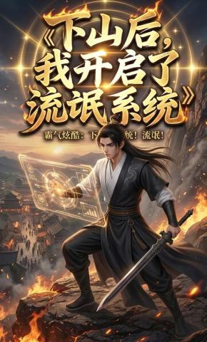 短剧《下山后，我开启了流氓系统》海报