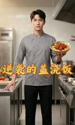 短剧《逆袭的盖浇饭》海报