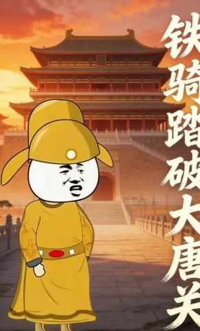 短剧《铁骑踏破大唐关》海报