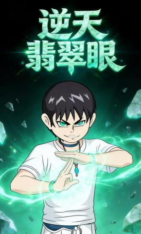 短剧《逆天翡翠眼》海报