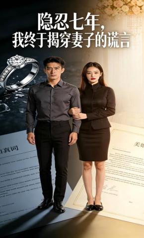 短剧《隐忍七年，我终于揭穿妻子的谎言》海报