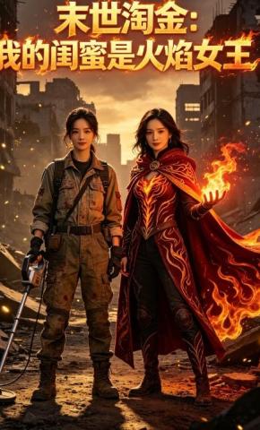 短剧《末世淘金：我的闺蜜是火焰女王》海报