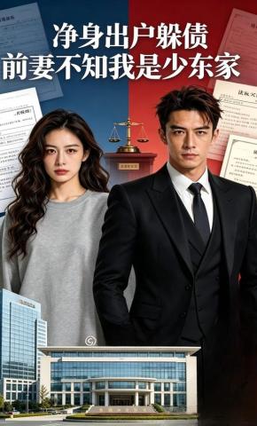 短剧《净身出户躲债，前妻不知我是少东家》海报