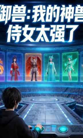 短剧《御兽：我的神兽侍女太强了》海报