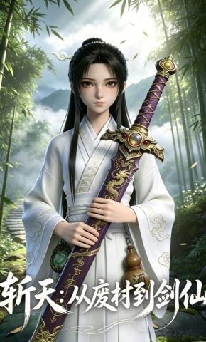 短剧《斩天：从废材到剑仙》海报