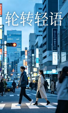 短剧《轮转轻语》海报