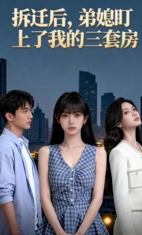 短剧《拆迁后，弟媳盯上了我的三套房》海报