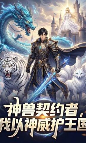 短剧《神兽契约者，我以神威护王国》海报