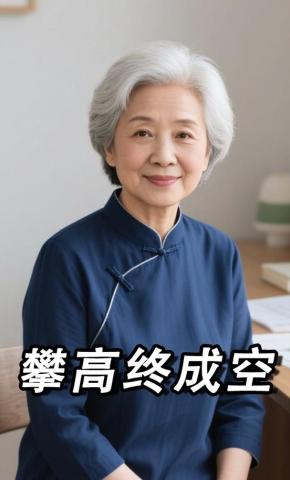 短剧《攀高终成空》海报