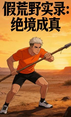 短剧《假荒野实录：绝境成真》海报