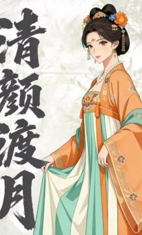 短剧《清颜渡月》海报