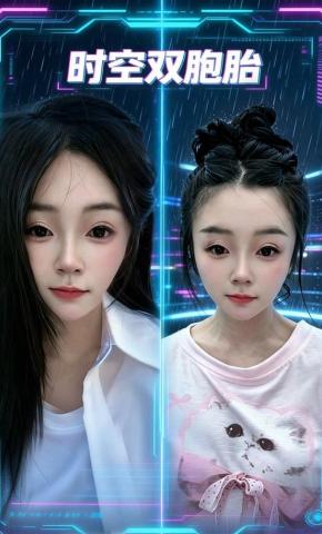 短剧《时空双胞胎》海报