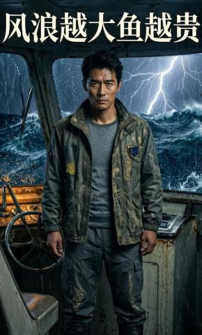 短剧《风浪越大鱼越贵》海报