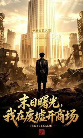 短剧《末日曙光，我在废墟开商场》海报