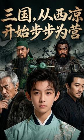 短剧《三国，从西凉开始步步为营》海报
