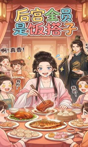 短剧《后宫全员是饭搭子》海报