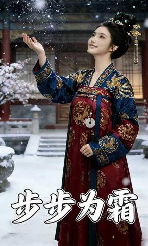 短剧《步步为霜》海报