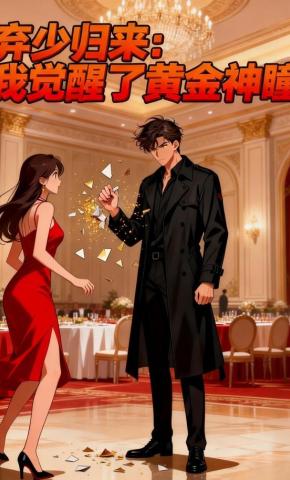 短剧《弃少归来：我觉醒了黄金神瞳》海报