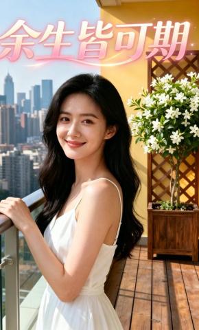 短剧《余生皆可期》海报