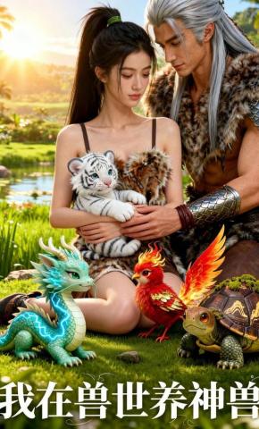 短剧《我在兽世养神兽》海报