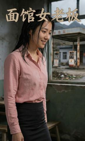 短剧《面馆女老板》海报