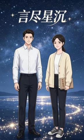 短剧《言尽星沉》海报