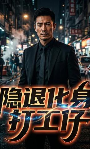 短剧《隐退化身打工仔》海报