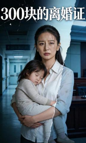 短剧《300块的离婚证》海报