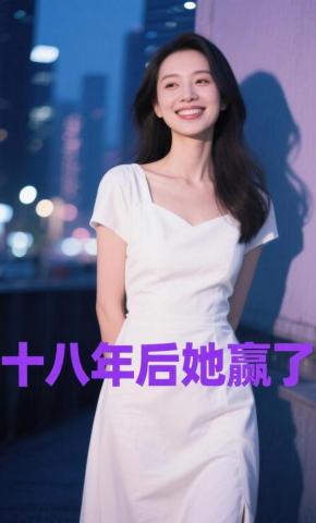 短剧《十八年后她赢了》海报