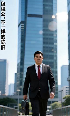 短剧《包租公，不一样的陈伯》海报