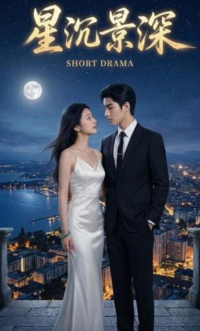 短剧《星沉景深》海报