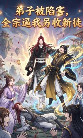短剧《弟子被陷害，全宗逼我另收新徒》海报