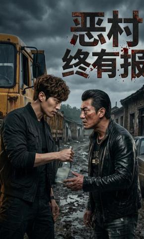 短剧《恶村终有报》海报