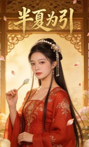 短剧《半夏为引》海报