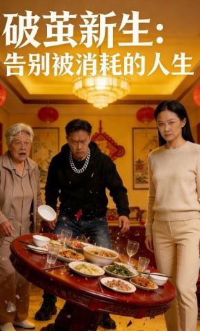 短剧《破茧新生：告别被消耗的人生》海报