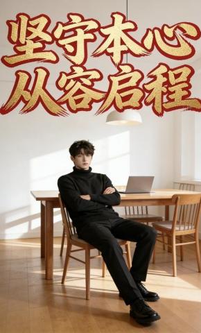 短剧《坚守本心从容启程》海报