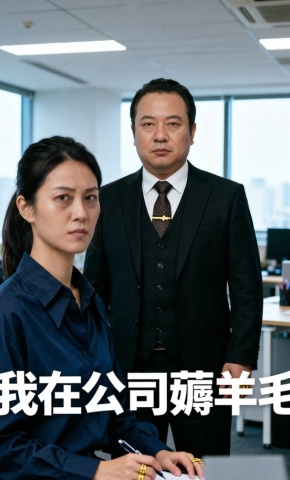 短剧《我在公司薅羊毛》海报