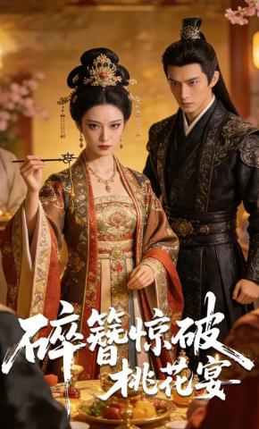 短剧《碎簪惊破桃花宴》海报