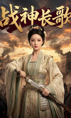 短剧《战神长歌》海报