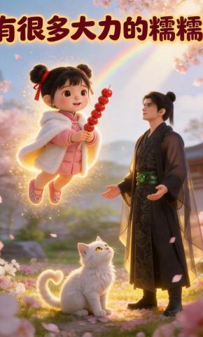 短剧《有很多大力的糯糯》海报